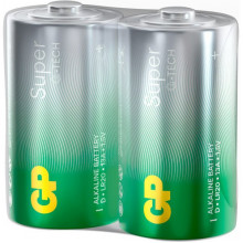 Батарейка GP D LR20 Super G-TECH Alkaline [SR2/20] [GP 13AA21RA-2CRS2]