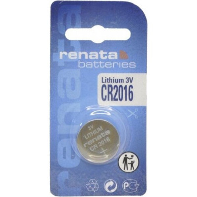 Батарейка Renata CR2016 [BL1/10] [RN  CR2016/1BL]