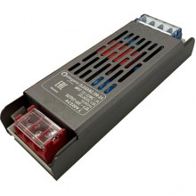 Блок питания 24V 100W, IP44, металл решетка узкий PRO SILVER [ELEGANZ-100-24]