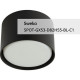 Светильник накладной 1xGX53, IP20, d82*55, алюминий, Sweko [SPOT-GX53-D82H55-BL-С1] черный