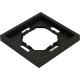 Рамка 1п, IP20, STEKKER Эмили [PFR00-5001-05][35] черный уголь soft touch