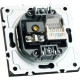 Розетка с/у TV + RJ45 IP20, STEKKER Эмили [RST00-5106-05][12] черный уголь soft touch