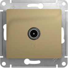 Розетка с/у TV, оконечная, Schneider Electric Glossa [GSL000493] титан