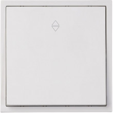 Переключатель с/у 1-кл 10А, IP20, Smartbuy Капелла [SBE-09w-10-SW12-0] белый soft touch