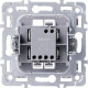 Переключатель с/у 1-кл 10А, IP20, Smartbuy Капелла [SBE-09w-10-SW12-0] белый soft touch