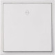 Переключатель с/у 1-кл 10А, IP20, Smartbuy Капелла [SBE-09w-10-SW12-0] белый soft touch