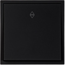 Переключатель с/у 1-кл 10А, IP20, Smartbuy Капелла [SBE-09b-10-SW12-0] черный soft touch