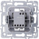Переключатель с/у 1-кл 10А, IP20, Smartbuy Капелла [SBE-09b-10-SW12-0] черный soft touch