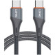 Кабель Type-C - Type-C, 1.0м, 100Вт, LDNIO LC631C [LD_C3861] High power, E-marker chip, Gray