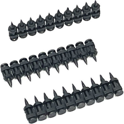 Гвозди для пистолета 3*19мм усиленные, по бетону и металлу, 1000шт, BLACK NAIL