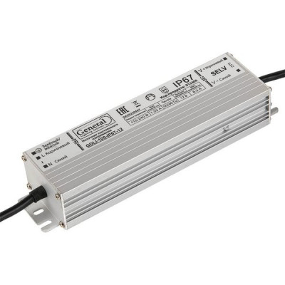 Блок питания 24V 100W, IP67, металл влагозащищенный, GL [GDLI-100-IP67-24]