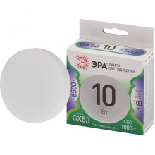 Лампа LED GX53, 10W, 6500K, 1000Лм, ЭРА GL [LED GX-10W-865-GX53 GL][10/100]