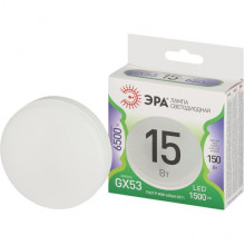 Лампа LED GX53, 15W, 6500K, 1500Лм, ЭРА GL [LED GX-15W-865-GX53 GL][10/100]