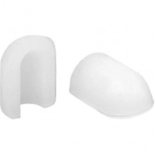 Заглушка для гибкого неона 12В 6*12, ELF [Cap-pvcNL6-in-1cm-W] белый