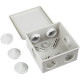 Коробка распаячная о/у  85*85*40мм, IP44, IEK [UKO11-085-085-040-K41-44]