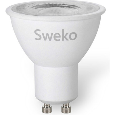 Лампа LED GU10/MR16 софит, 10W, 6500K, 950Лм, с линзой 38, Sweko [42LED-PAR16-10W-230-6500K-GU10-38]