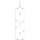 Сетевой фильтр  2м, 5 розеток, 10А/2500Вт, 6xUSB, LDNIO [SC5614] белый