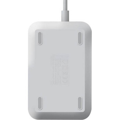 Сетевой фильтр  2м, 3 розетки, 13А/3250Вт, 2xUSB, 2xType-C PD QC, LDNIO [SE3436] белый