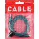 Кабель USB - microUSB, 1.0м, 3A, супертолстый, SmartBuy [IK-12BOLD-MINT] мятный