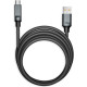 Кабель USB - microUSB, 1.0м, 3A, супертолстый, SmartBuy [IK-12BOLD-BLACK] черный
