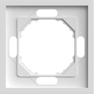 Рамка 1п, IP20, STEKKER Эмили [PFR00-5001-01][35] белый фарфор soft touch