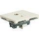 Розетка с/у TV + RJ45 IP20, STEKKER Эмили [RST00-5106-01][12] белый фарфор soft touch