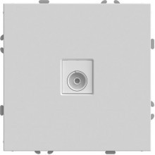 Розетка с/у TV одиночная, IP20, STEKKER Эмили [RST00-5108-01][12] белый фарфор soft touch