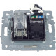 Розетка с/у TV + RJ45, IP20, IEK BRITE [BR-AK20-1-K47] алюминий