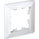 Рамка 1п, IP20, Schneider Electric ATLASDESIGN AIR [ATN220101] глянец белый/дымчатый