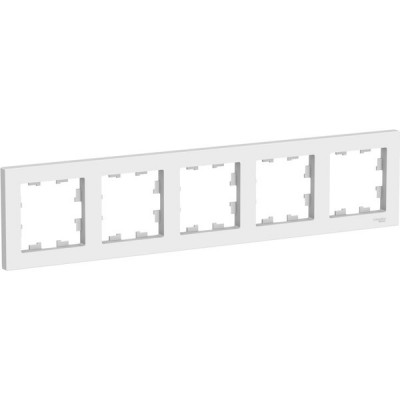 Рамка 5п, IP20, Schneider Electric ATLASDESIGN [ATN001305] лотос