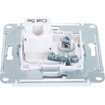 Розетка с/у TV+RJ45 кат.5e, IP20, Schneider Electric ATLASDESIGN [ATN001389] лотос
