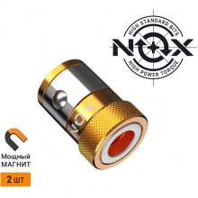 Магнитные насадки для бит, 20мм, 1/4, цена за уп/2шт, NOX MAGNEO RING [334600-2]