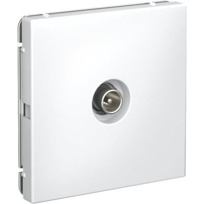 Розетка с/у TV одиночная, IP20, 1дБ, Schneider Electric ARTGALLERY [GAL000191] белый