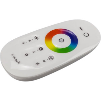 Контроллер ленты LED RGBW 12/24В MAX 24А, радио пульт сенсорный, 85*?*?, Eleganz [1007]