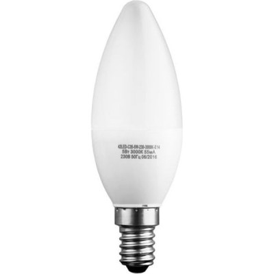Лампа LED E14/C35 свеча, 15W, 3000K, 1370Лм, Sweko [42LED-C35-15W-230-3000K-E14]