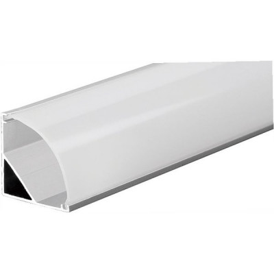 Профиль угловой 2000*16*16, комплект с экраном заглушками и крепежом, LEEK LE PRO [LE010633-002]