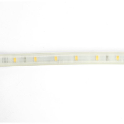 Лента LED 220В SMD2835  60/м, IP65, 6Вт/м, хол/б, 6500К, бухта 50м, цена за 1м, SAFFIT [55245]