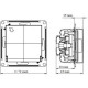 Розетка с/у 2P+E 16A, IP20, со шторками/крышкой, Schneider Electric ATLASDESIGN [ATN001346] лотос