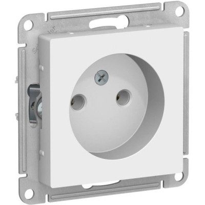 Розетка с/у 2P 16A, IP20, Schneider Electric ATLASDESIGN [ATN001341] лотос