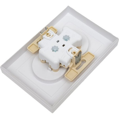Розетка с/у 2x2P 16A, IP20, в сборе, Schneider Electric ATLASDESIGN [ATN001320] лотос
