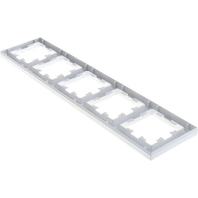 Рамка 5п, IP20, Schneider Electric ATLASDESIGN [ATN000405] жемчуг