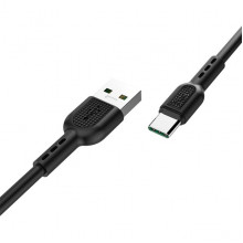 Кабель USB - Type-C, 1.0м, 5А, Hoco X33, черный [HC-06119]