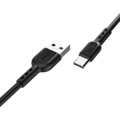 Кабель USB - Type-C, 1.0м, 5А, Hoco X33, черный [HC-06119]