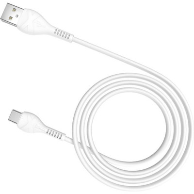 Кабель USB - Type-C, 1.0м, 3А, Hoco X37, белый [HC-10512]