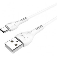 Кабель USB - Type-C, 1.0м, 3А, Hoco X37, белый [HC-10512]