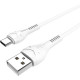 Кабель USB - Type-C, 1.0м, 3А, Hoco X37, белый [HC-10512]