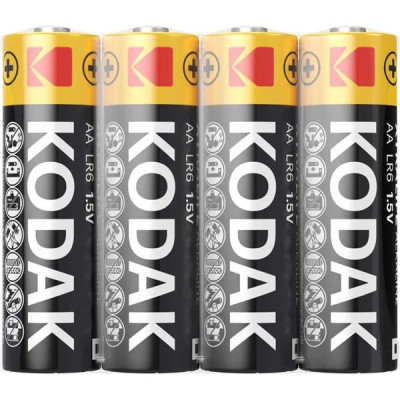 Батарейка Kodak AA LR06 XTRALIFE Alkaline [SR4/60] [KD LR6/4SH 60BOX]