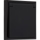 Розетка с/у 2P+E 16A, с крышкой, Smartbuy Капелла [SBE-09b-16-S1-1ZK] черный soft touch