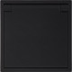 Розетка с/у 2P+E 16A, с крышкой, Smartbuy Капелла [SBE-09b-16-S1-1ZK] черный soft touch