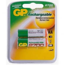 Аккумулятор GP AA 2700 [BL2/20] [GP 270AAHCRGY-2CRCB2]
